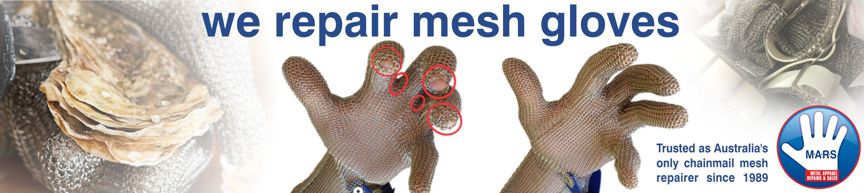 Mesh Glove Repairs