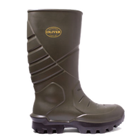 Oliver Safety Green Polyurethane Gumboot