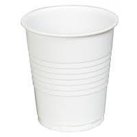1000pk White plastic cup 180ml