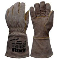 Gauntlet Leather Gloves XL