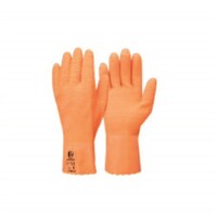 Orange Ruffy Gloves 400mm XL