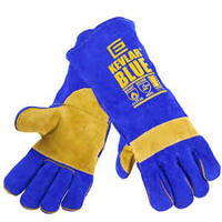 Kevlar Blue Welder Gloves