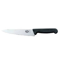 6" Cooks Knife Black Handle
