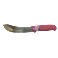 7" Hollow Ground Pink Skinning Knife