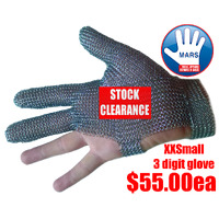 Mesh Glove XXSmall 3 Finger