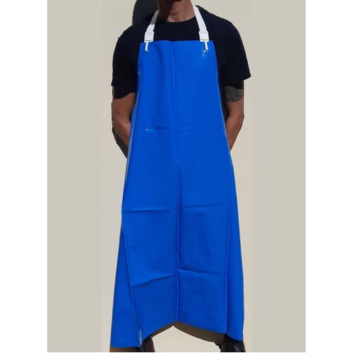 Blue TPU Apron with TPU Strap