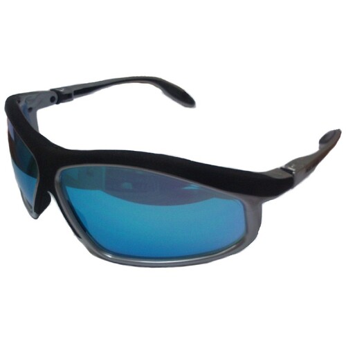 Safety Sunglasses Blue Mirror