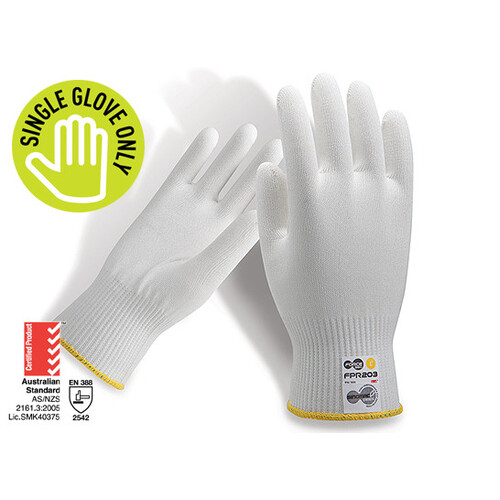 White L5 Cut Resistant GloveXL