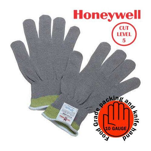 Grey Cut Resistant Glove L