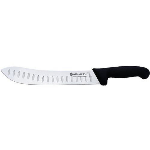 10" Atlantic Cut Bullnose fluted Butchers Knife