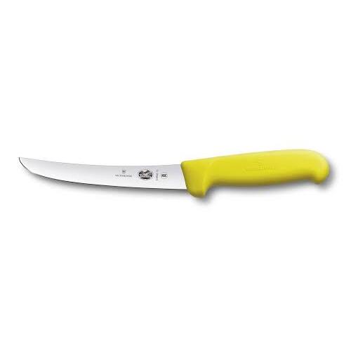 6" Victorinox Wide Boning Knife Yellow