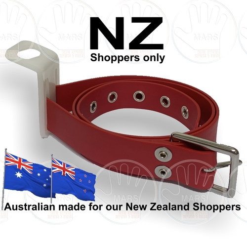 NZ only Butcher Belt Red Medium