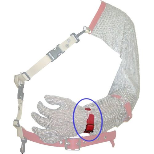Mesh Arm Wrist Band XL Orange